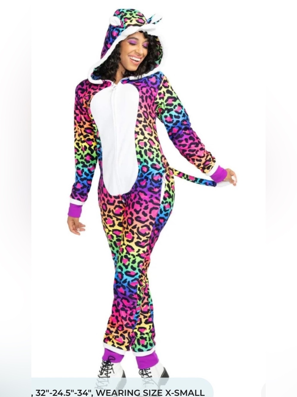 Tipsy Elves 90’s Retro Leopard Costume NWT $79.95 Sz S